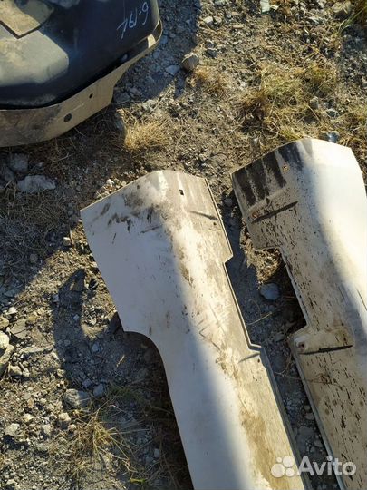 Накладка порога обвес Kia Quoris I рестайлинг (201