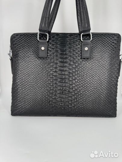 Мужской кожаный портфель