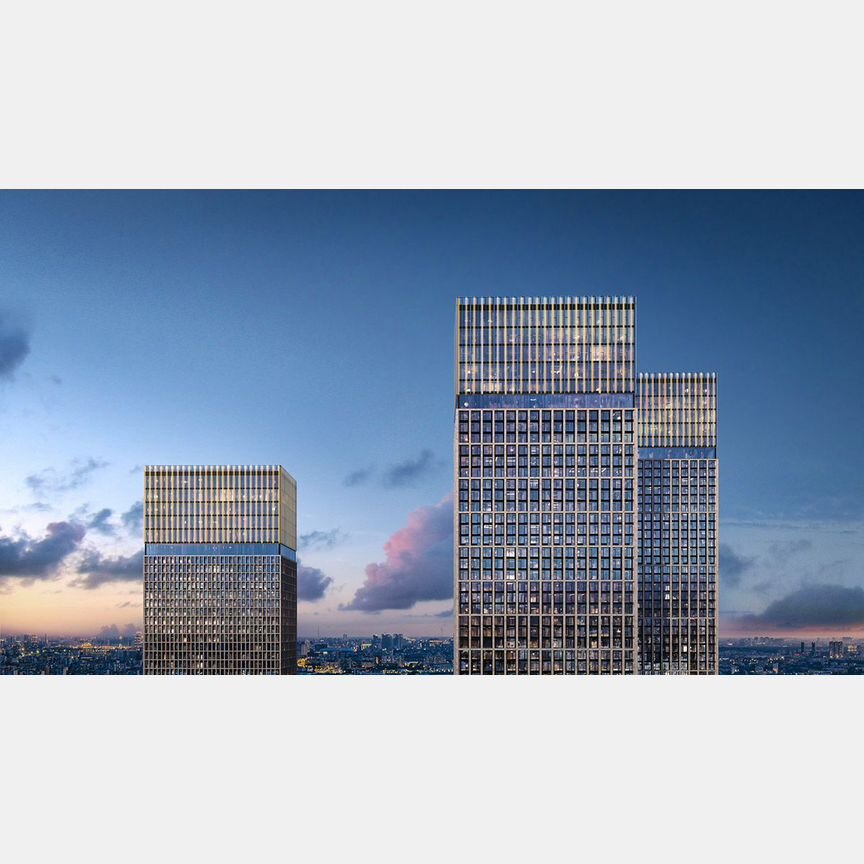 1-к. квартира, 43,3 м², 25/55 эт.