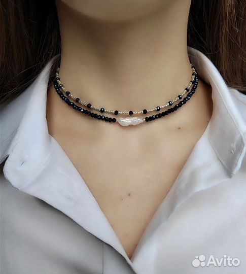 Ожерелье из бисера