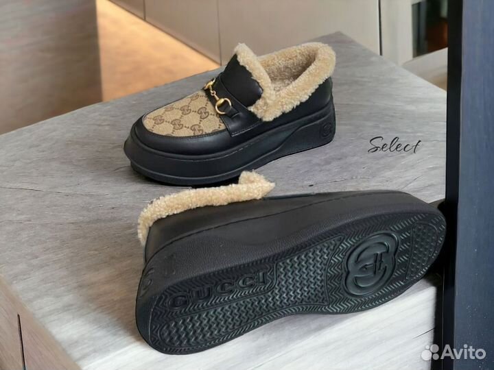 Лоферы женские Gucci