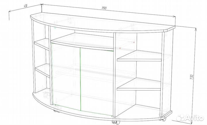 Тумба под телевизор