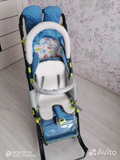 Коляска санки