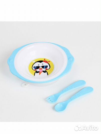 Тарелки детская на присосках