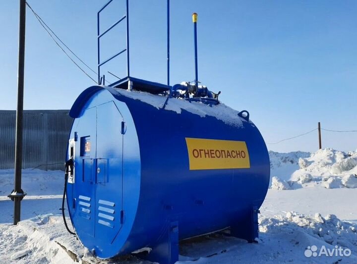 Контейнерная АЗС для заправки своей техники