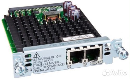 Модуль Cisco VIC3-2FXS/DID