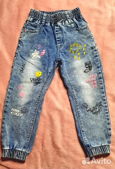 Штаны для девочки пакетом