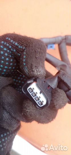 Проводка двигателя Lexus RX400h MHU38 3mzfe