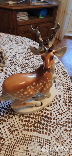 Фарфоровые статуэтки лфз животные