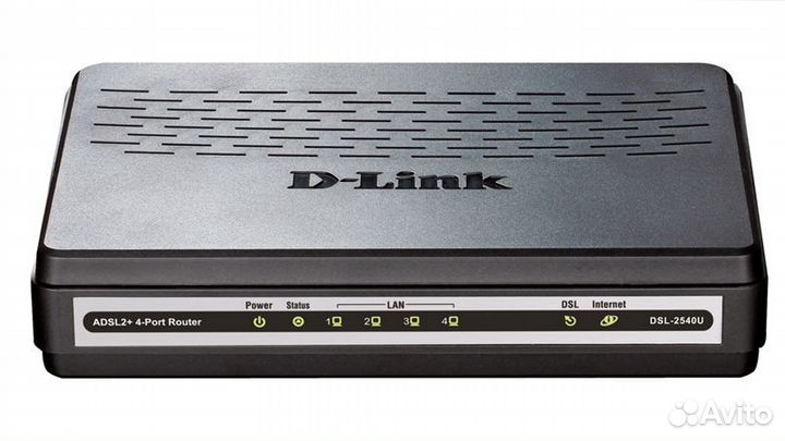 Маршрутизатор d-link dsl-2540u