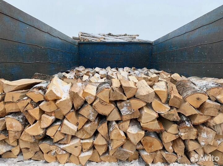 Дрова колотые