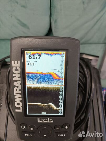 Эхолот lowrance elite 4x chirp Комплект