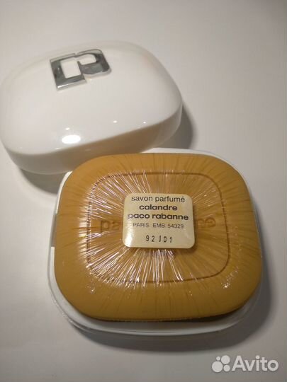 Paco rabanne мыло 90-е