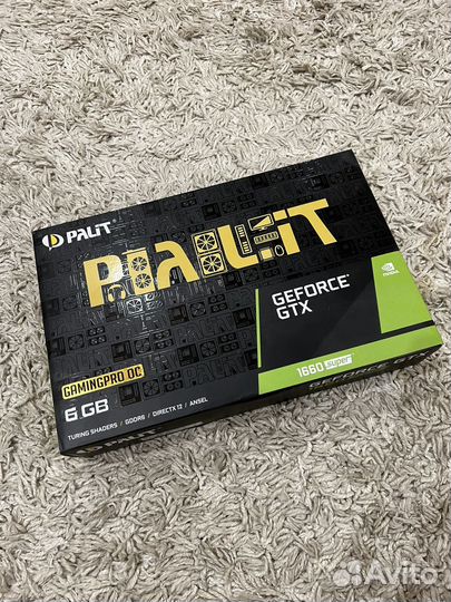 Видеокарта gtx 1660 super 6gb