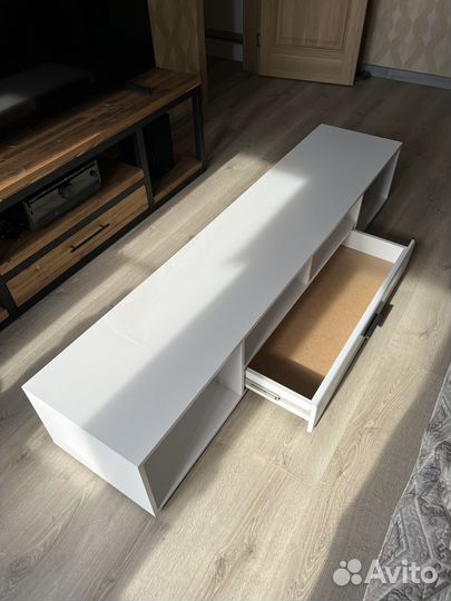 Тумба под телевизор белая бу