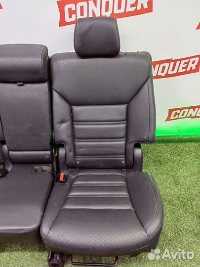 Кожаный салон Kia Sorento prime 3