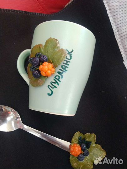 Набор: кружка+ложка 