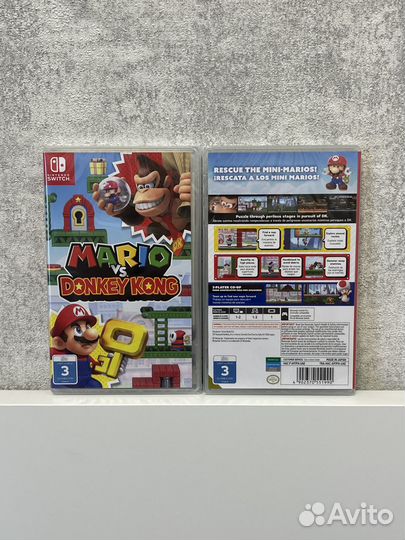 Mario vs Donkey Kong Nintendo Switch Новый