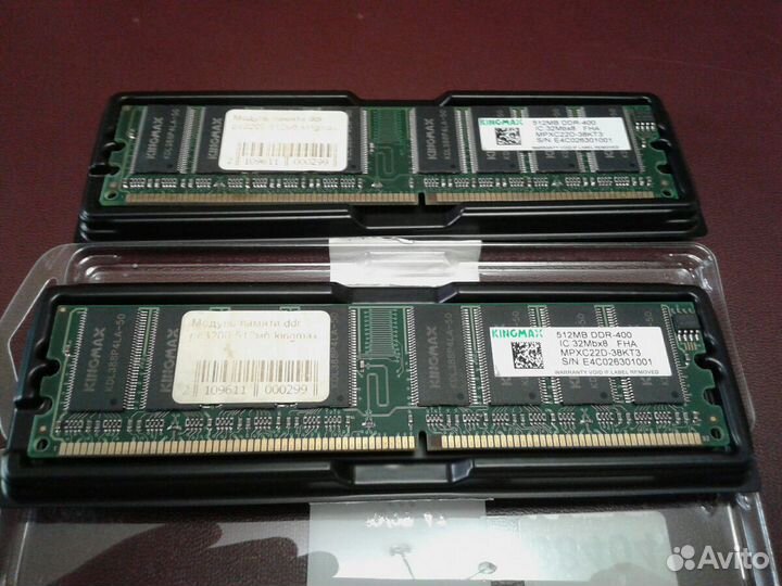 Оперативная память DDR 1 512mb/PC3200 (400 M