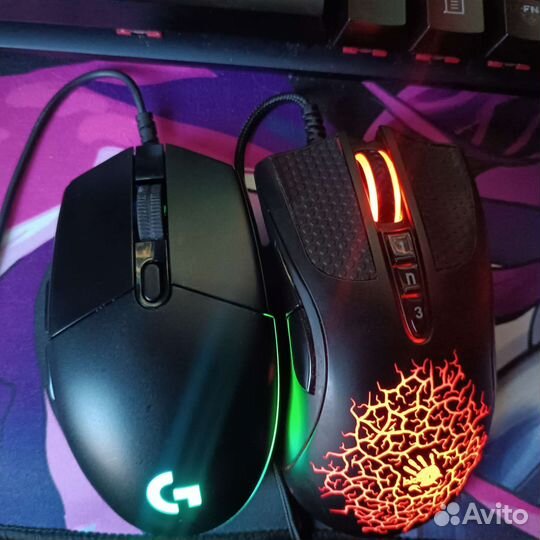 Игровая мышь bloody logetech