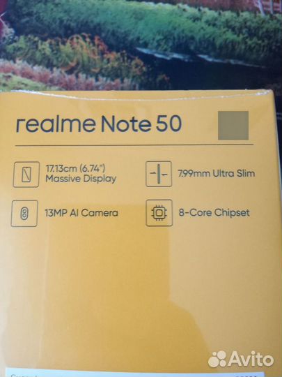 realme Note 50, 4/128 ГБ