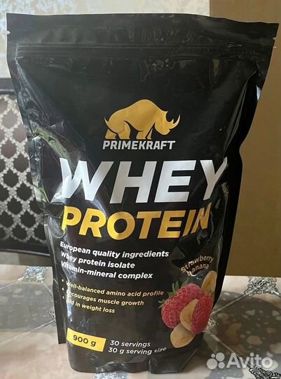 Протеин Primekraft клубника-банан 900г