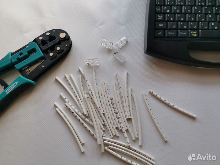 Кабельные маркеры из трубки пвх и термоусадки