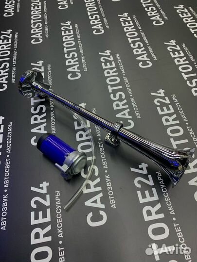 Пневмогудок 12-24в с компрессором. Звук как у фур