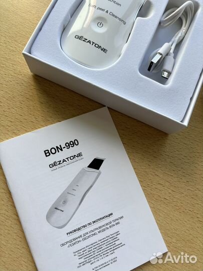 Аппарат для ультразвуковой чистки лица Gezatone