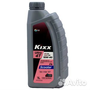 Kixx Ultra 4T (мото) Scooter 10w40 SN MB 1л (12шт)