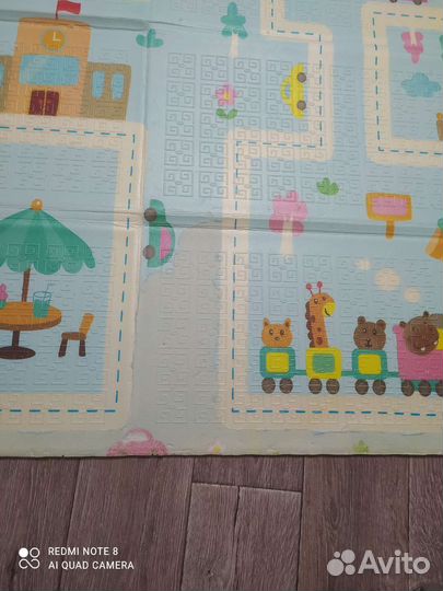 Складной детский коврик