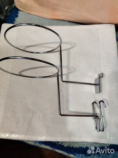 Держатель под головные уборы - хром 85 шт