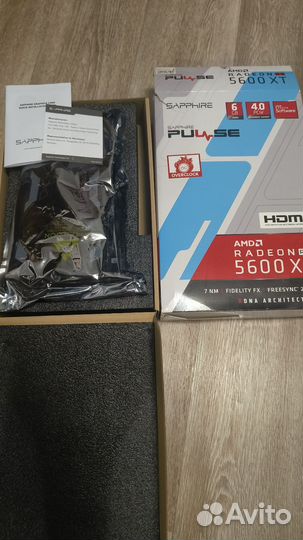 Видеокарта radeon rx5600xt 6gb pulse