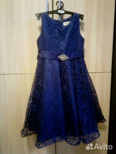 Платье на дев 6-8л