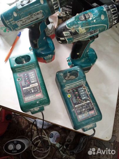 Аккумуляторная дрель шуруповерт makita