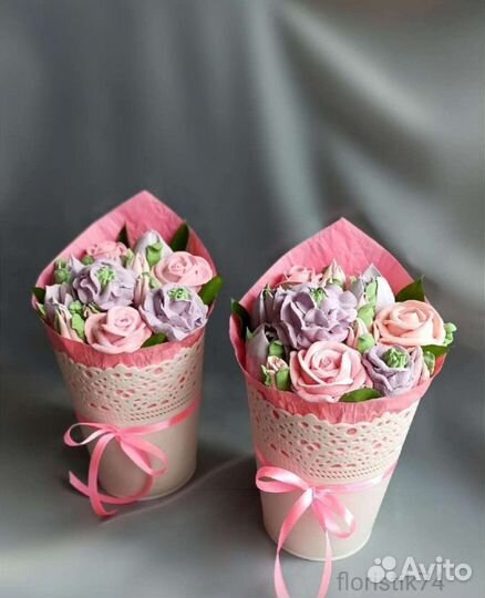 Съедобные букеты, зефирные подарки