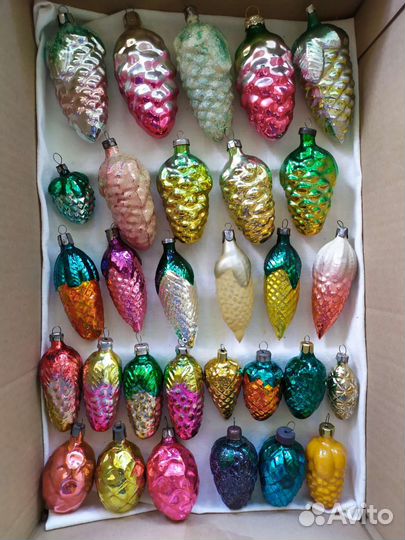 Ёлочные игрушки СССР