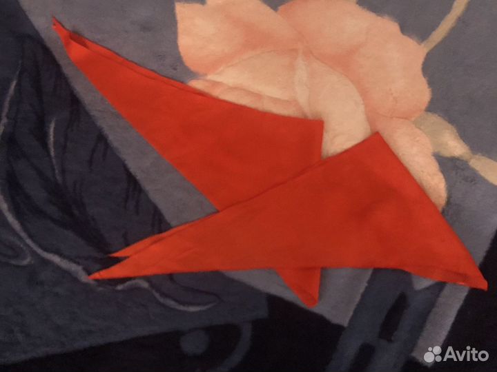 Пионерский галстук 80х