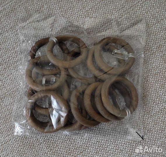 Кольца для штор 16шт