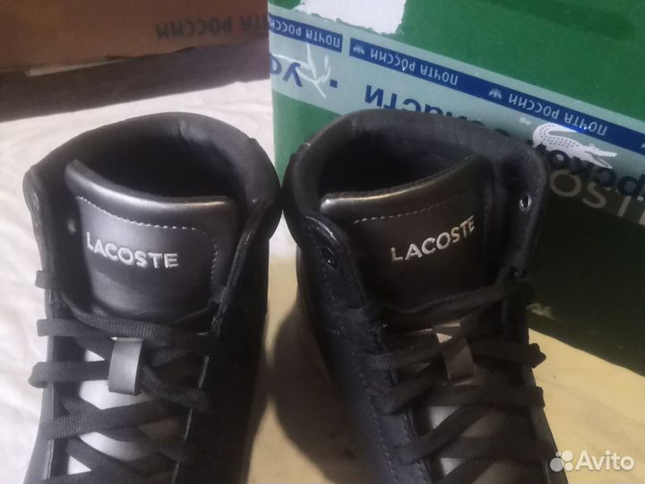 Нат. Кожа. Жен. Д/Сез. Lacoste. 37,5р. Оригинал