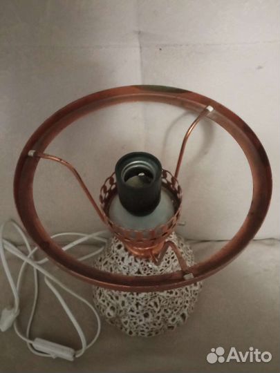 Лампа настольная СССР, ретро светильник