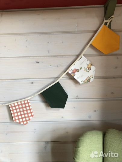 Текстильная гирлянда