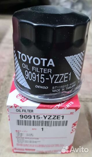 Фильтр масляный toyota 90915-yzze1