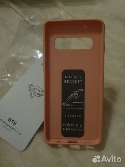 Чехол на samsung s10 новый