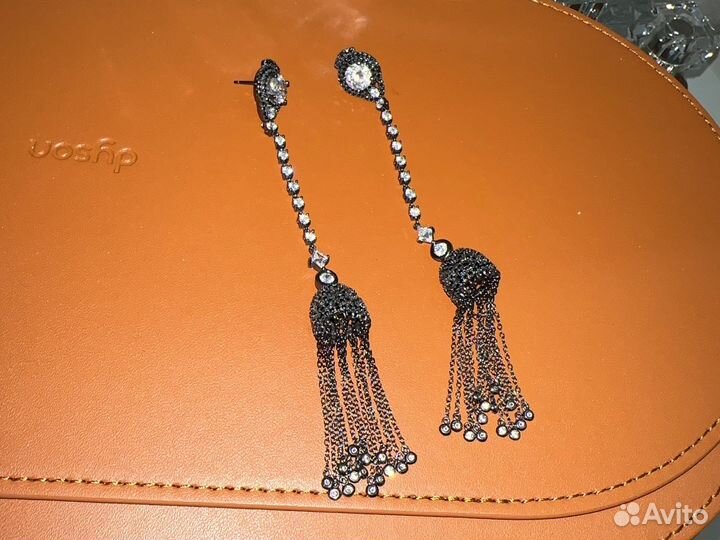 Серьги серебро