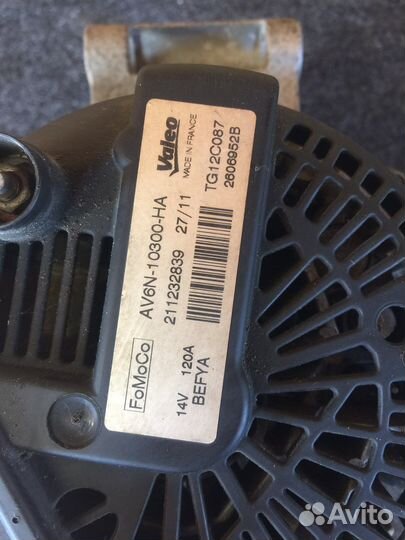 Ford Focus 3 1.6 Генератор