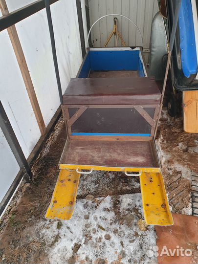 Сани для снегохода бу