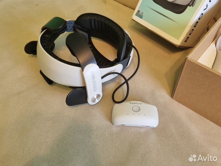 VR шлем Oculus quest 2 128gb+Крепление с акб bobo