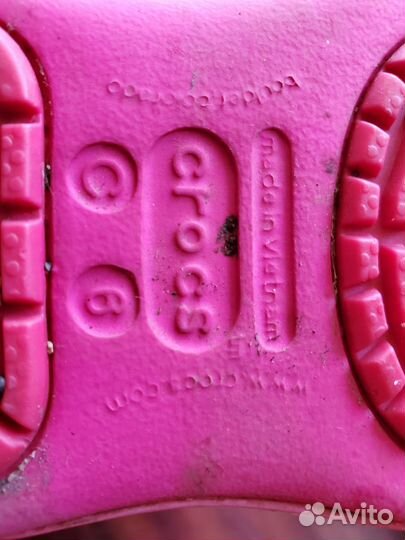Резиновые сапожки crocs