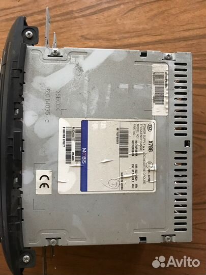 Магнитола штатная на KIA Sorento